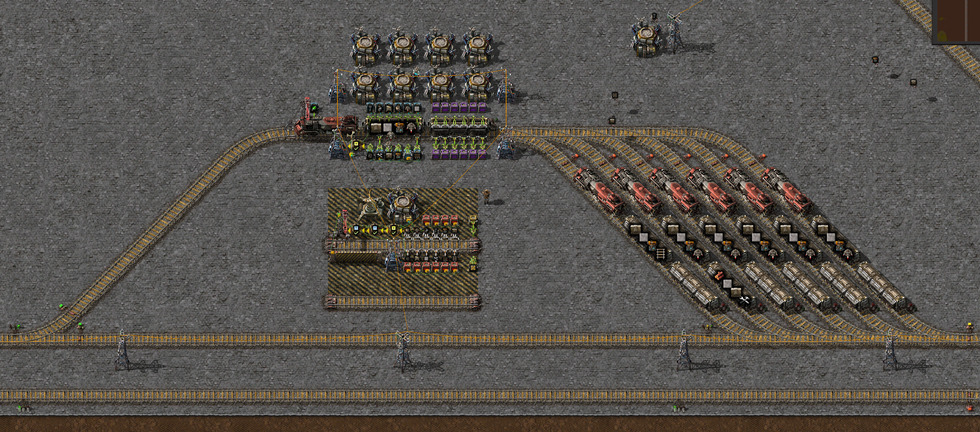 My Factorio Logistic Train Evolution | factorio